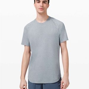 Lululemon Men’s Drysense Short Sleeve - Chambray / White - XL